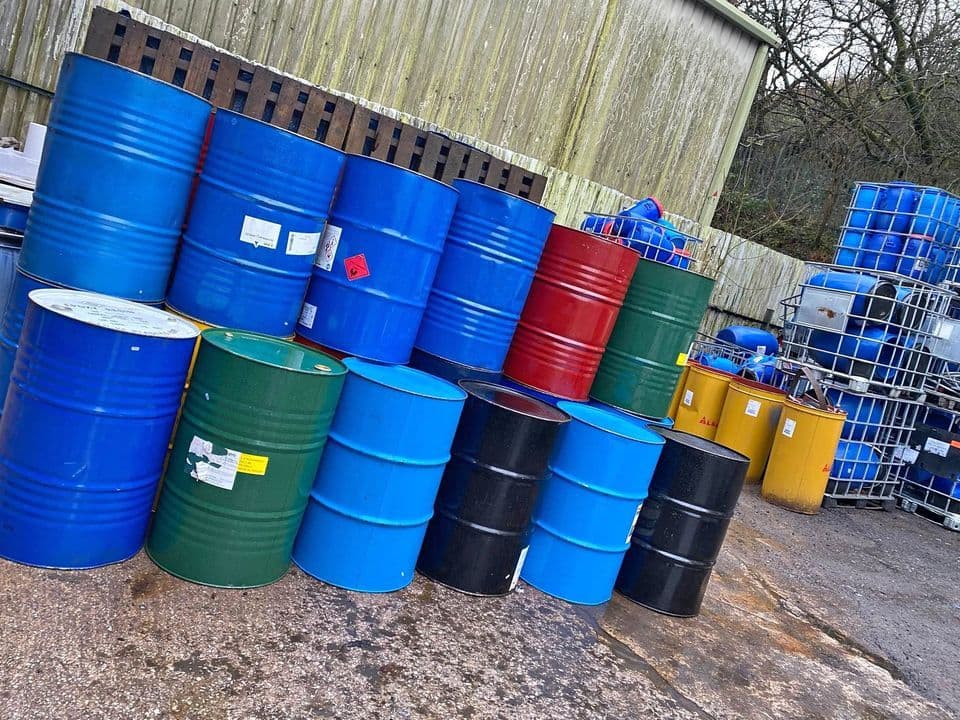 Used 55 Gallon Metal Drums - Carrollton TX 75006