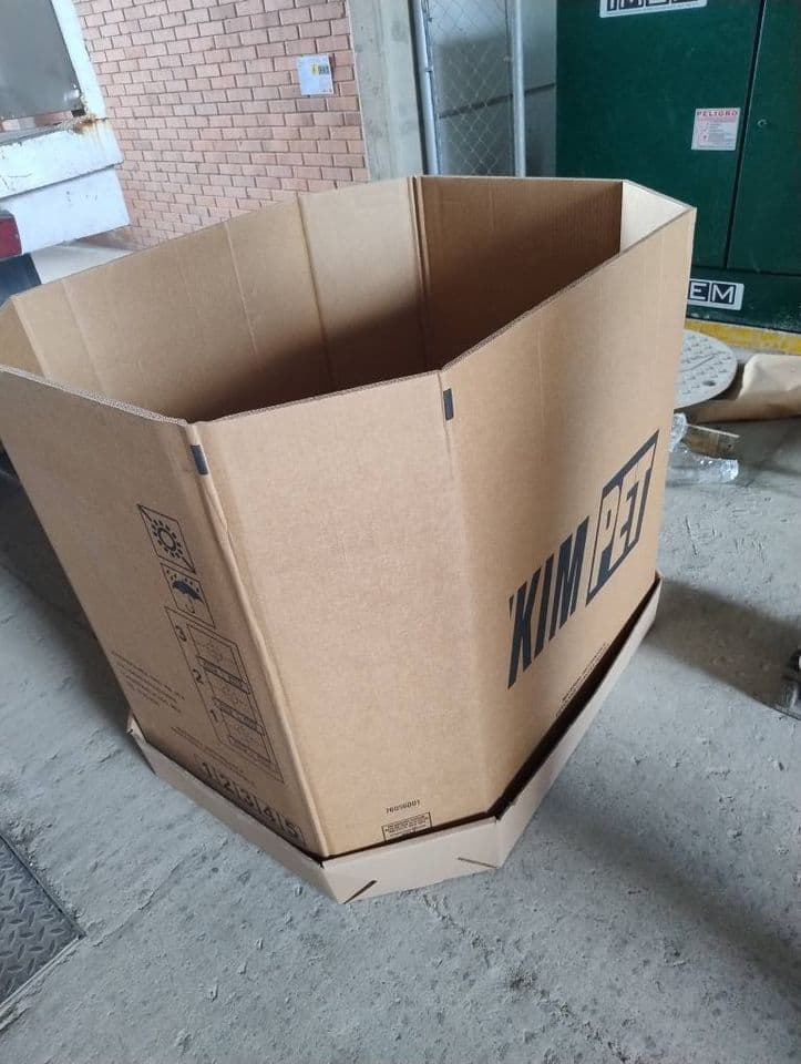 Recycled 48 x 40 x 40 Octagon Gaylord Boxes - Indianapolis IN 46254