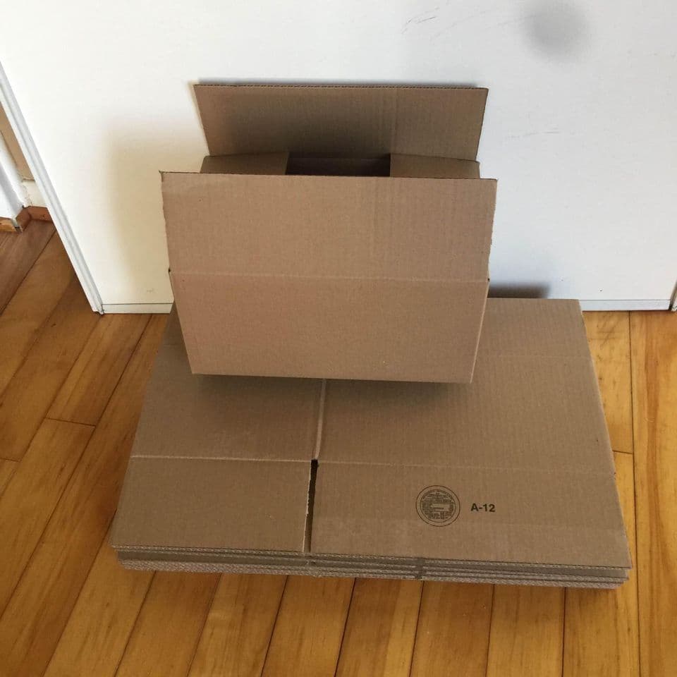 14x9x7 Used Cardboard Shipping Boxes - Ogden UT 84402