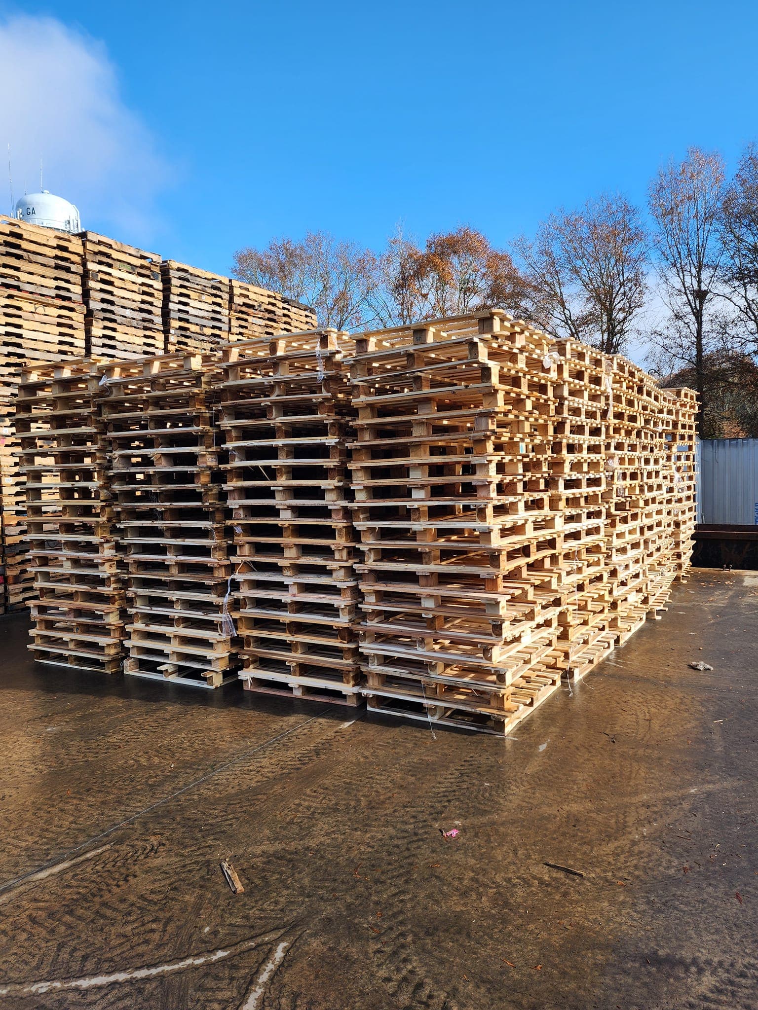 Used 48" x 43" Custom Block Pallets -  Savannah GA 31419