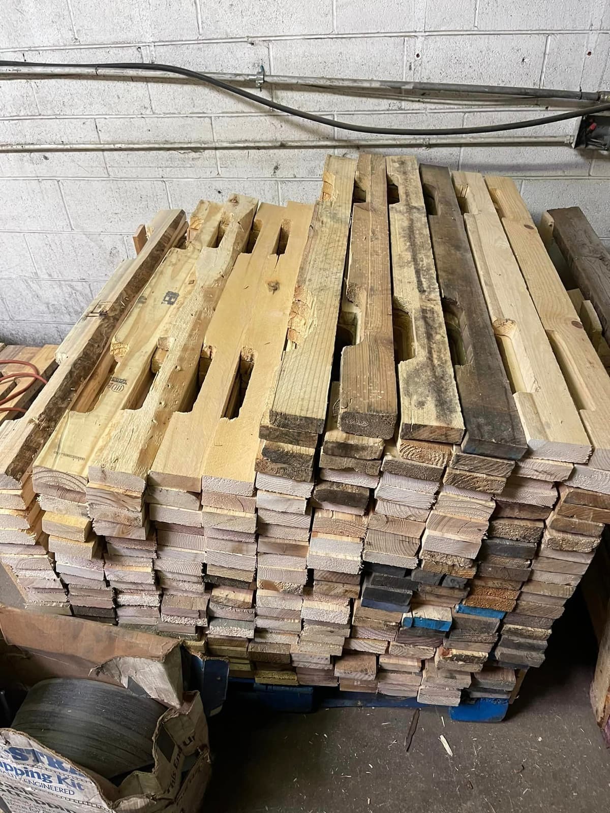 Reclaimed 40 inch Softwood Stringers - Daytona Beach FL