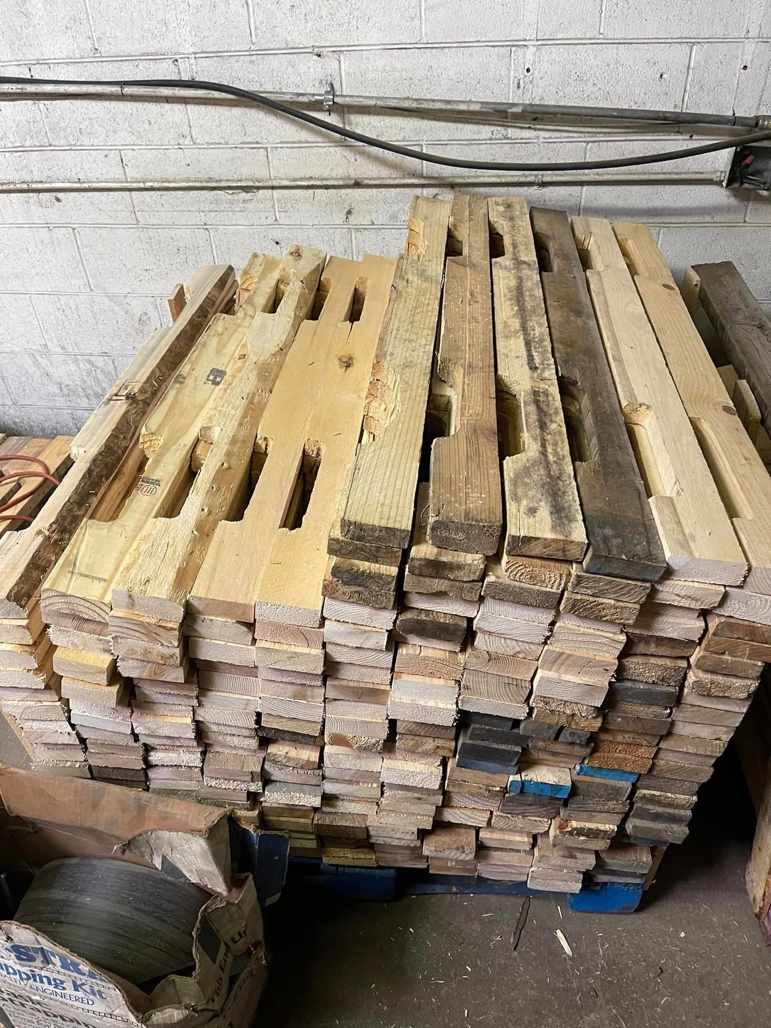 Reclaimed 40 inch Softwood Stringers - Daytona Beach FL