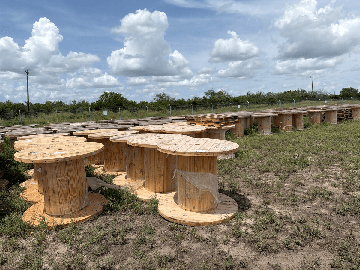 New Wooden Spools
