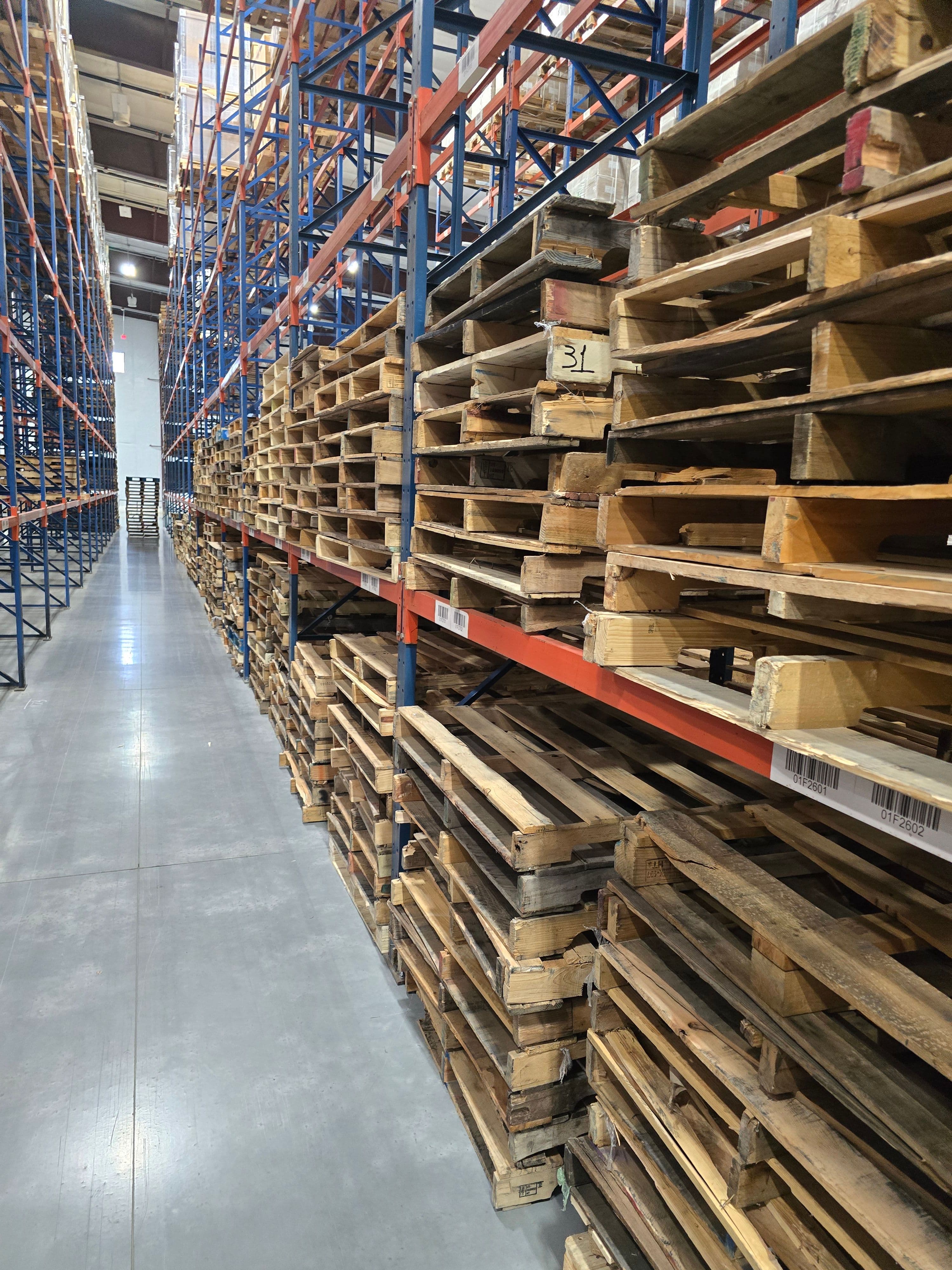 48x40 Used Wooden Pallets - Jacksonville, FL 32209 - Image 1