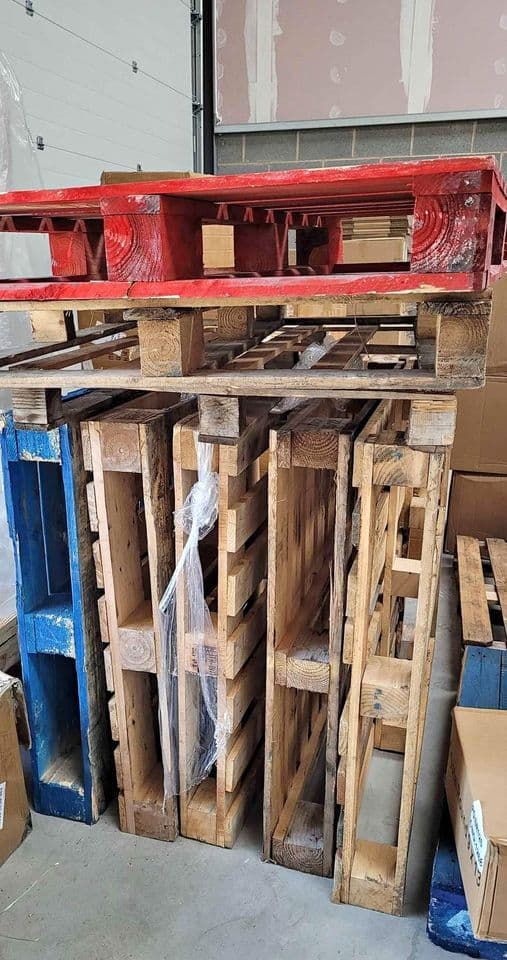 48 x 40 Used Standard 2-Way Block Pallets - Lincoln NE 68502