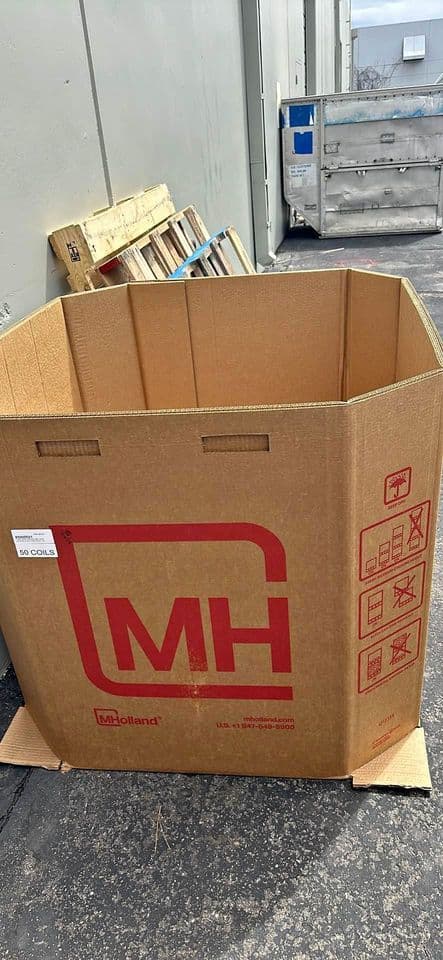 48 x 44 x 40 5 Wall Gaylord Octabins -  Los Angeles CA 90044