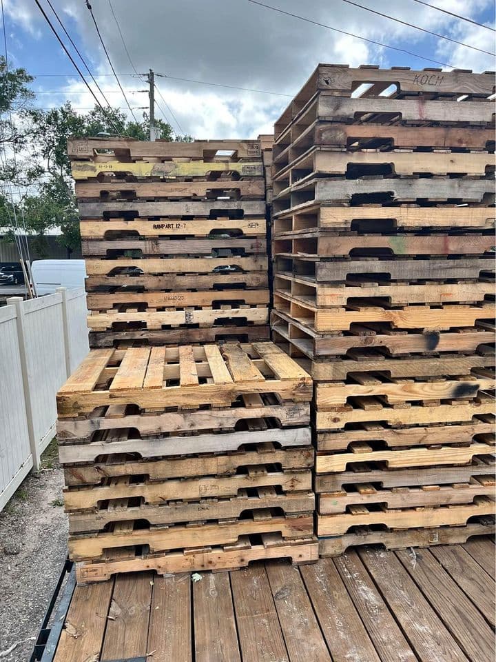 40 x 48 #2 4-way Stringer Pallets - Baytown, TX 77521