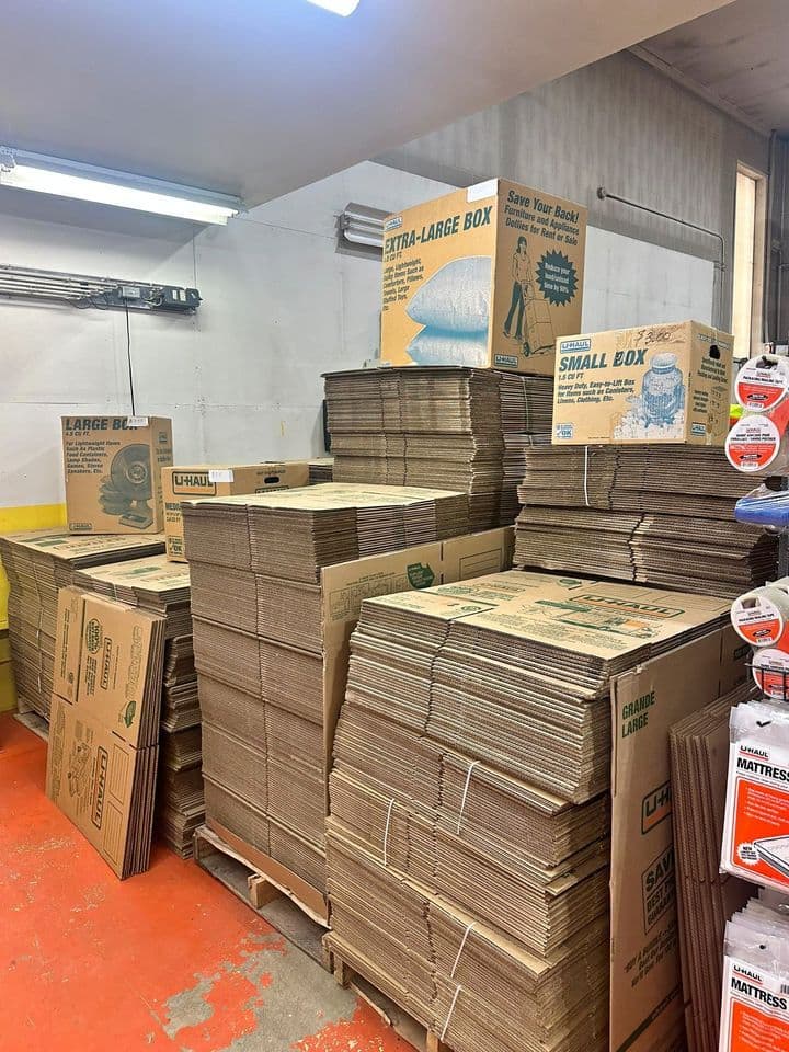Used Large U-Haul Shipping Boxes - Missoula MT 59801