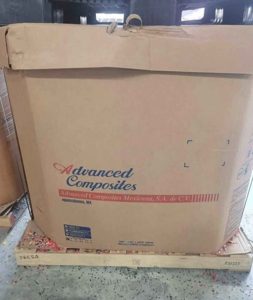 48 x 40 x 44 Used Plastic Resin Boxes - La Porte IN 46350