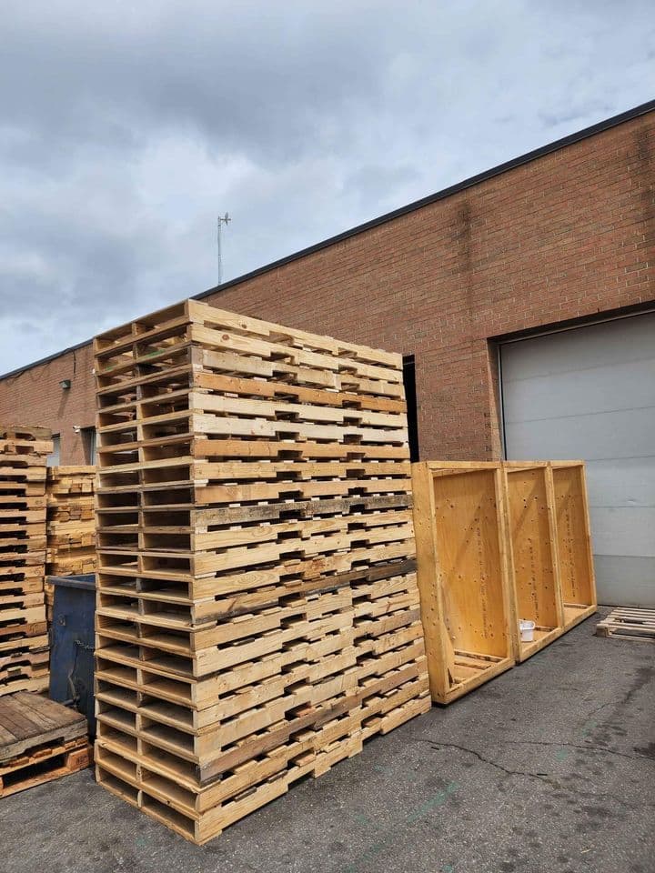 800 x 1200 Used 2-Way Stringer Euro Pallets - Fargo ND 58103