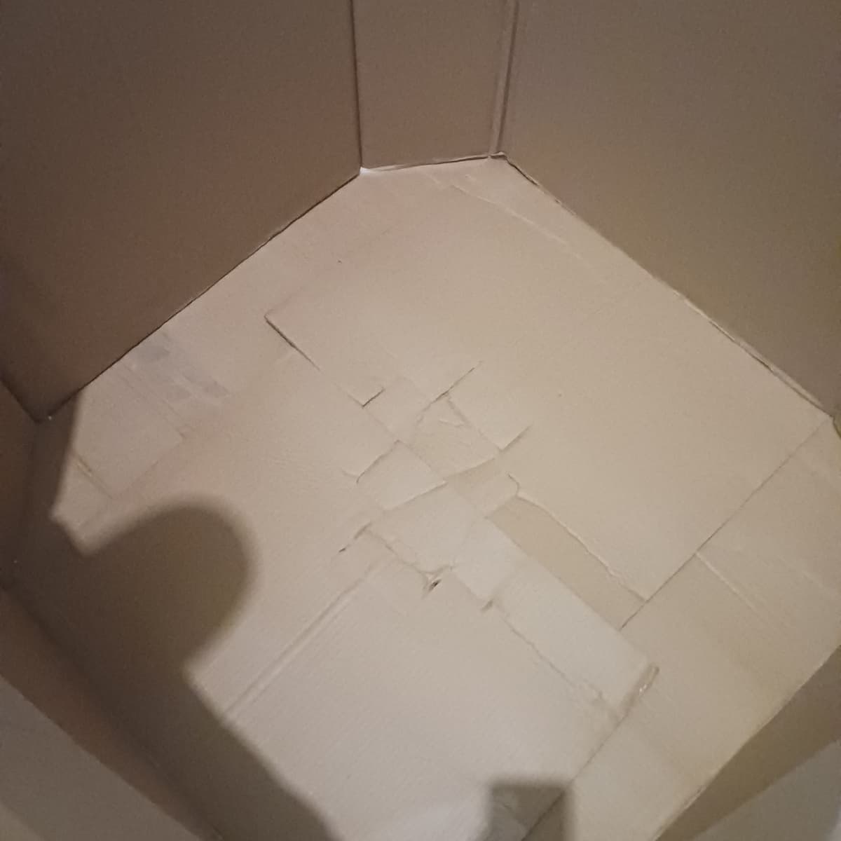Gaylord Box Bottom with slip sheet