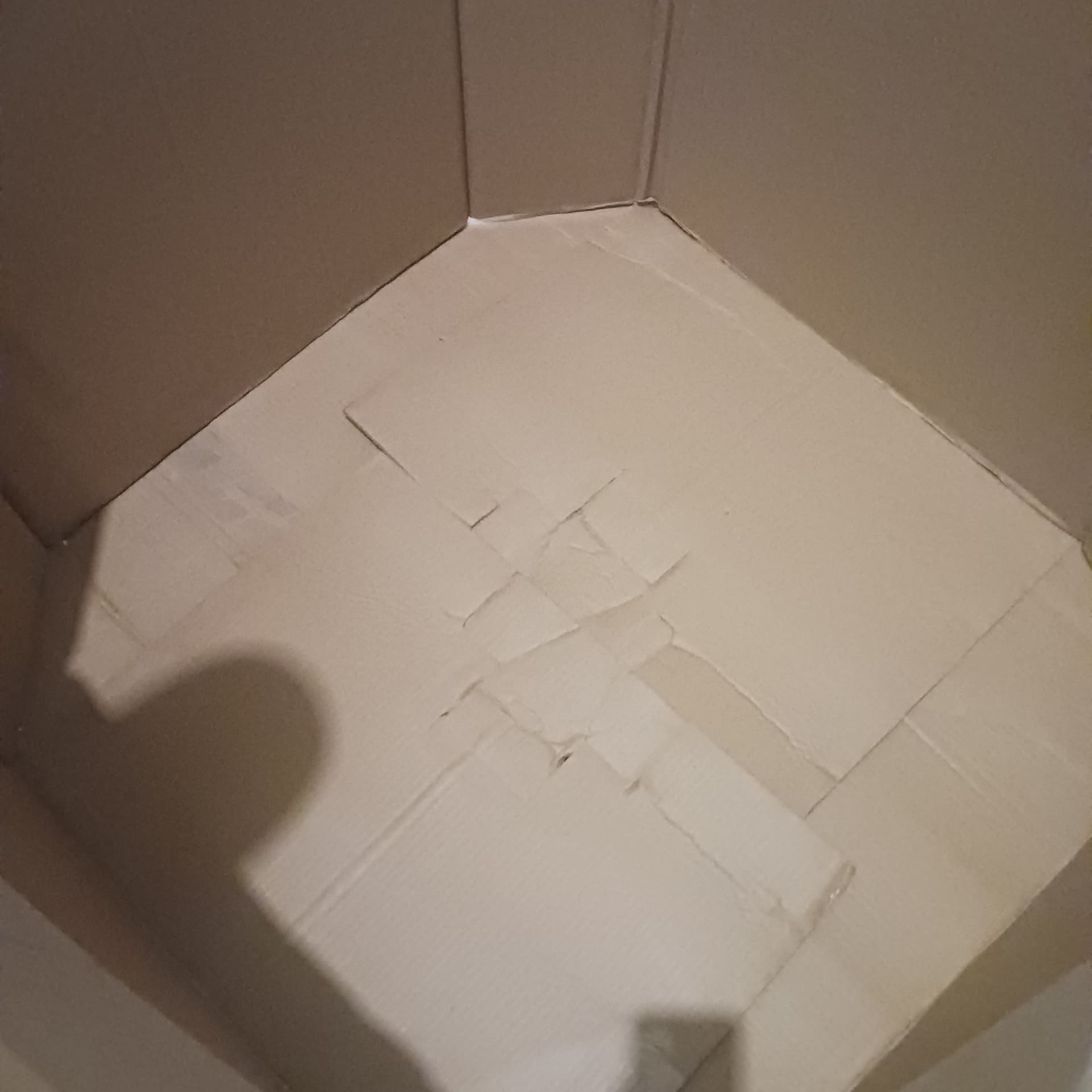 Gaylord Box Bottom with slip sheet