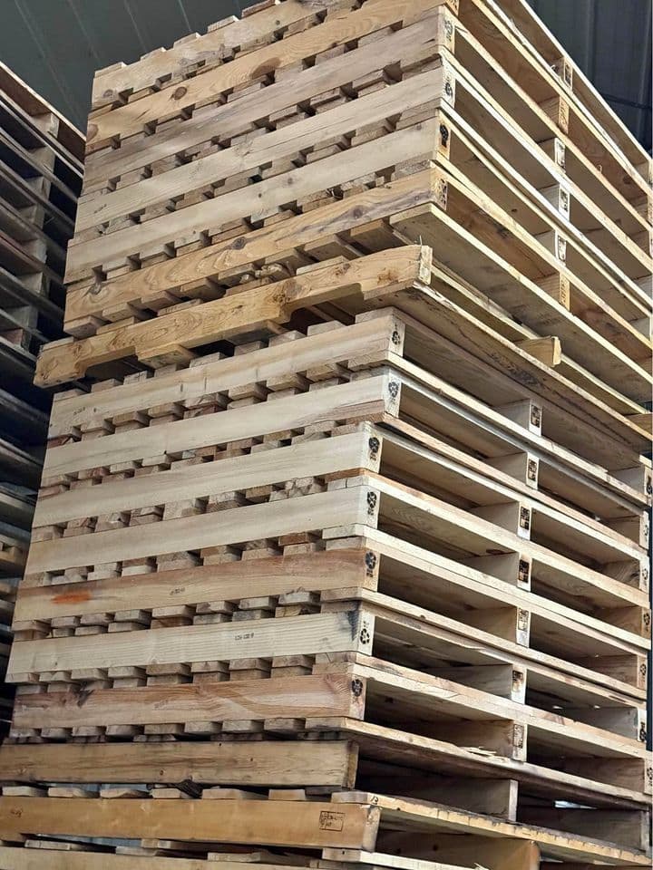 43x 43 Used Heat Treated Stringer Pallets - Kapolei HI 96707