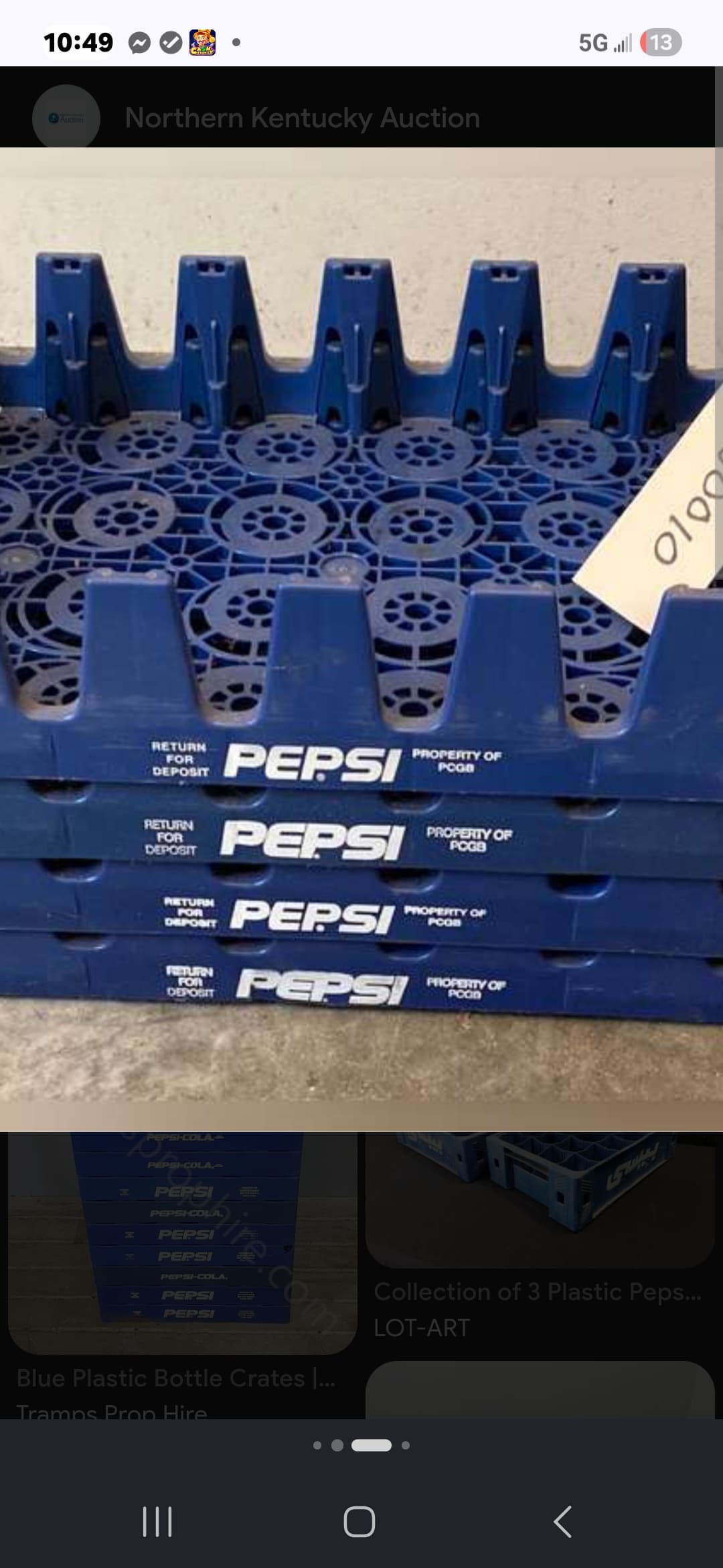 Like New Plastic Crates