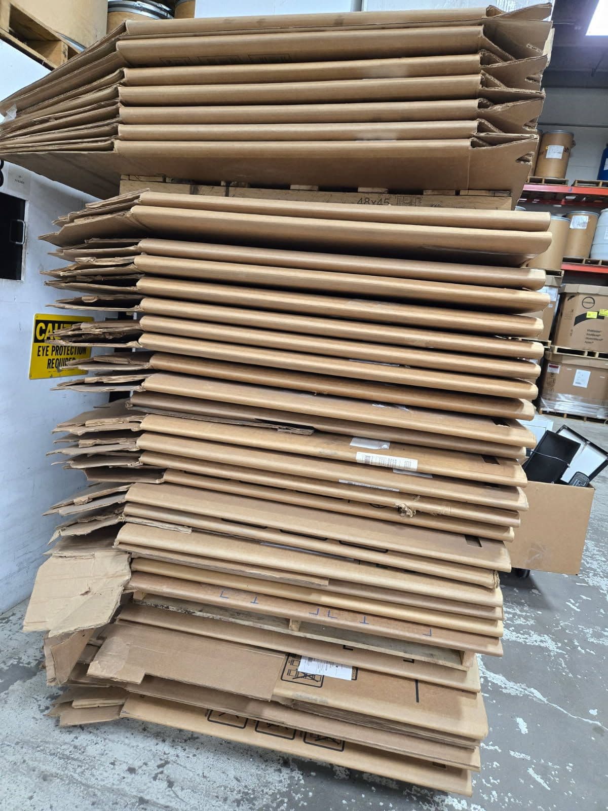 5 Wall Used Plastic Resin Bins 46”x46”x40” - Minneapolis, MN 55401 