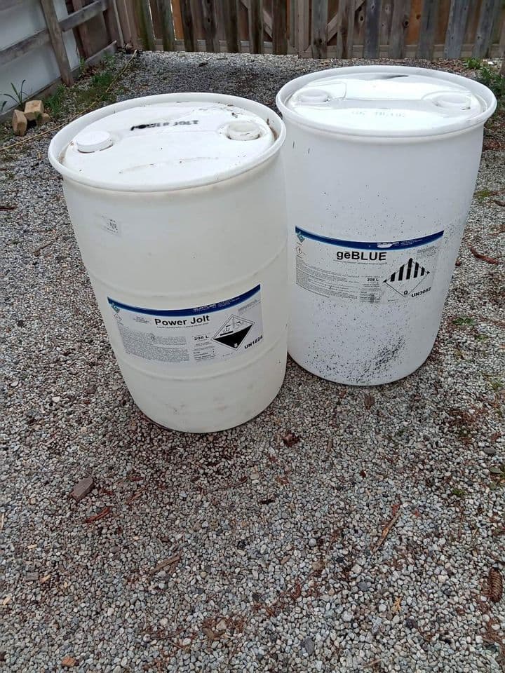 55 Gallon Non-Food Grade Plastic Drums - Aberdeen SD 57401