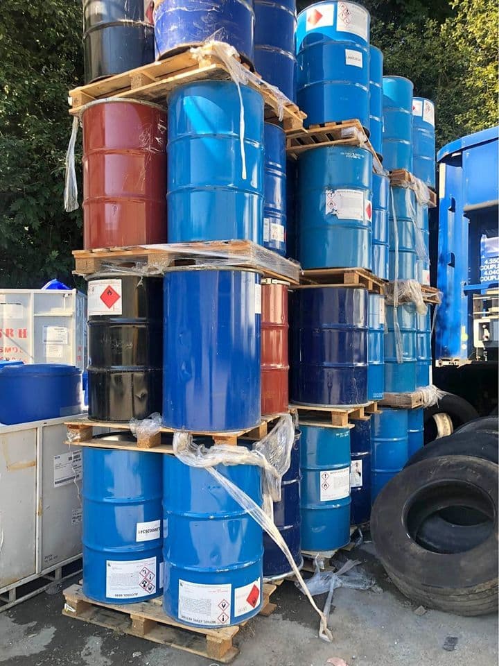 55 Gallon Used Steel Drums - Plano TX 75023