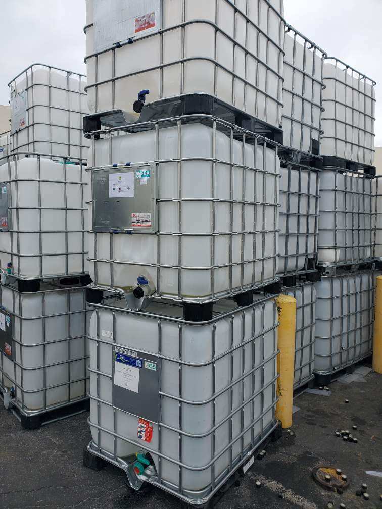 Used Food Grade 275 Gallon IBC Tanks - Montebello, CA 90640