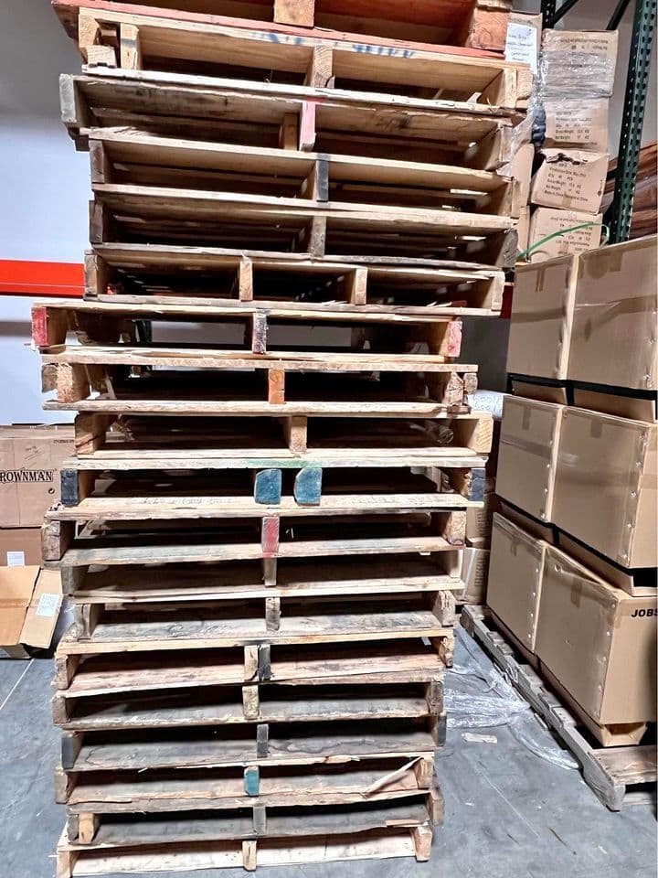 48 x 40 Used 2-Way Stringer Pallets - Lebanon TN 37087