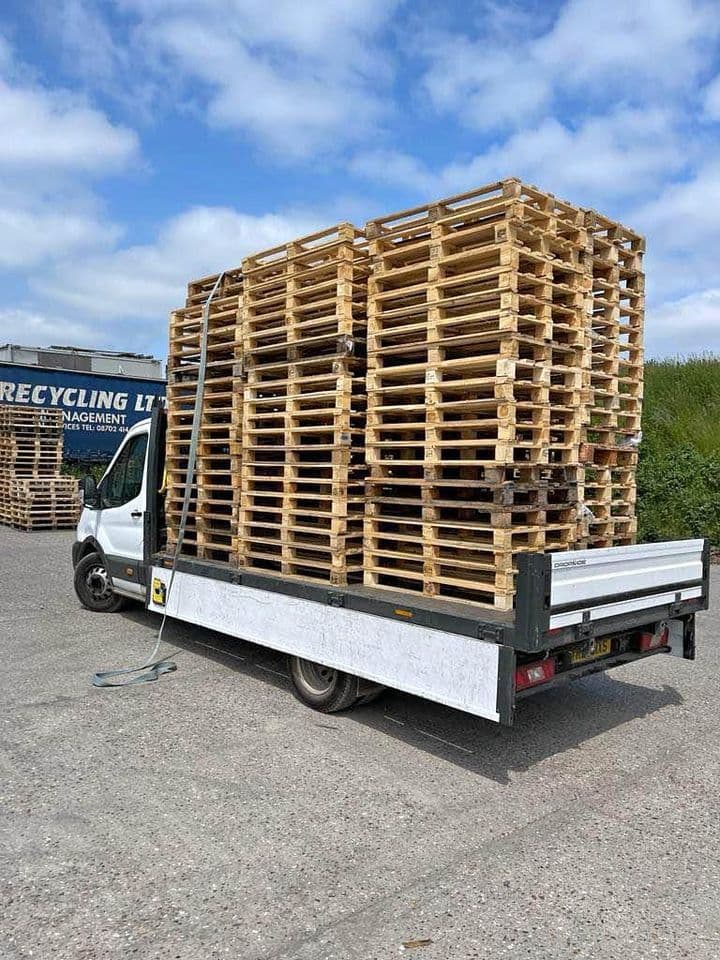 800 x 1200 Used 2-Way Block Euro Pallets - Ridgeland MS 39157