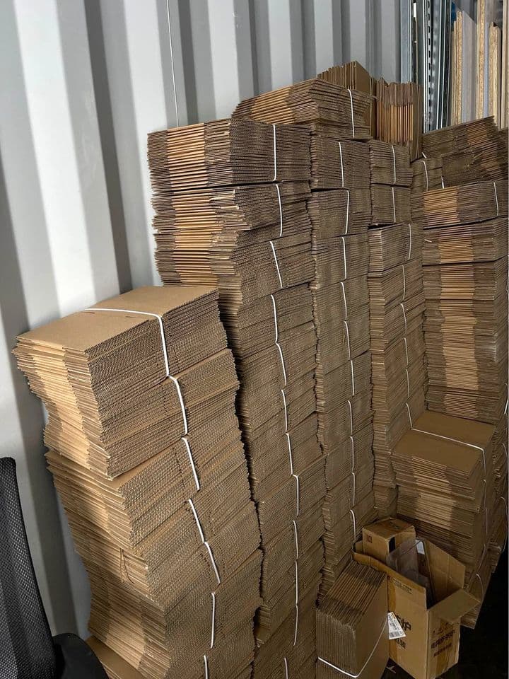 18x14x12cm Used Shipping Boxes - Meridian MS 39301