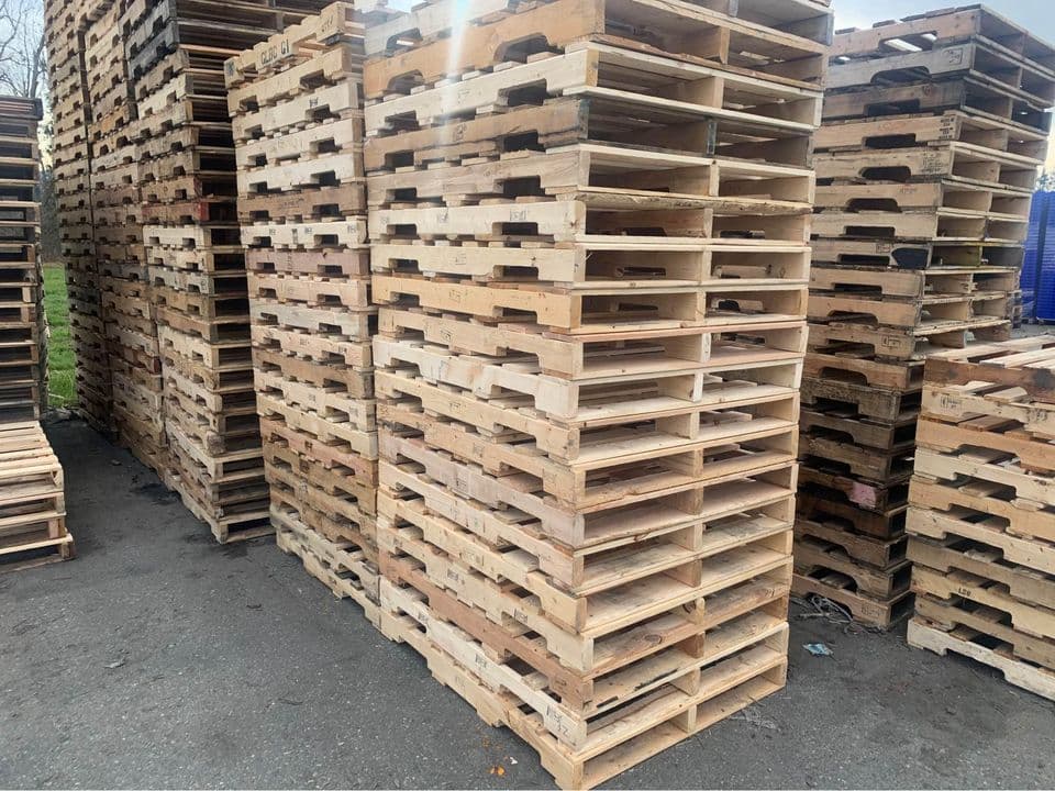 800 x 1200 2-Way Repaired Grade B Stringer Pallets - Seattle WA 98103