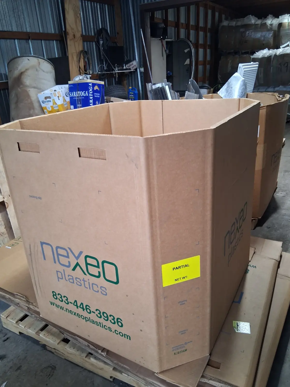 Like New 30.5x30.5x41.25 5 Wall Octagon Gaylord Boxes - Malone, NY 12953