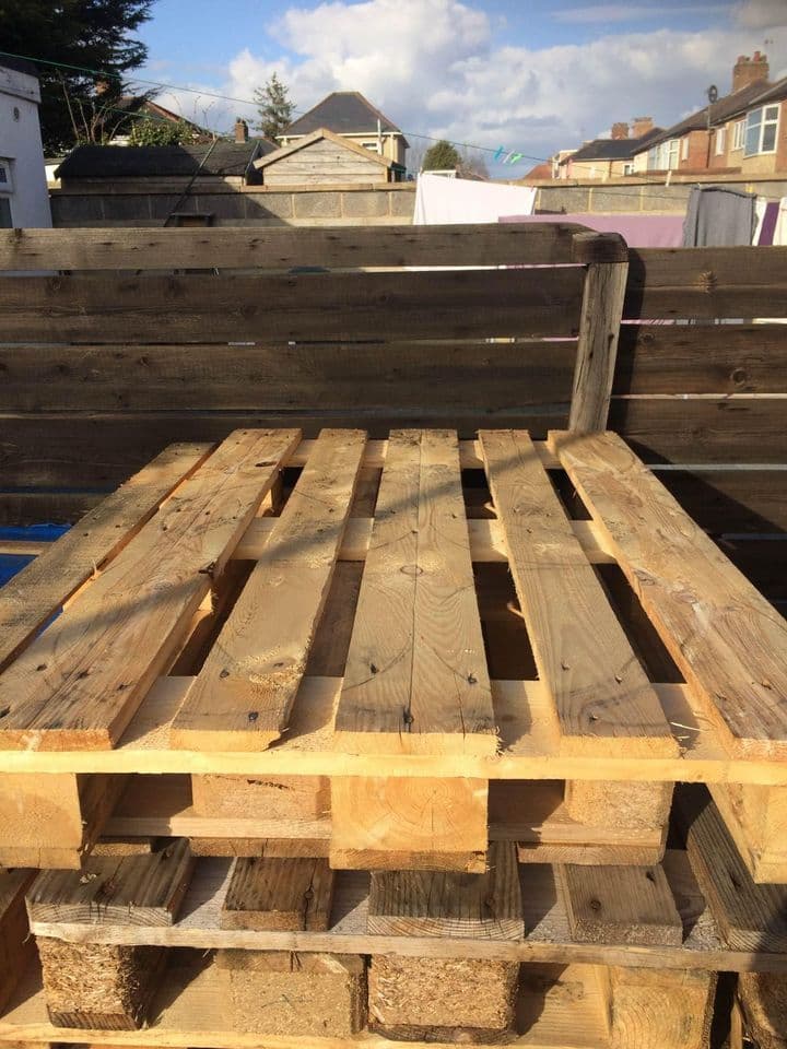 800 x 1200 Used 4-Way Block Euro Pallets - Dearborn MI 48120