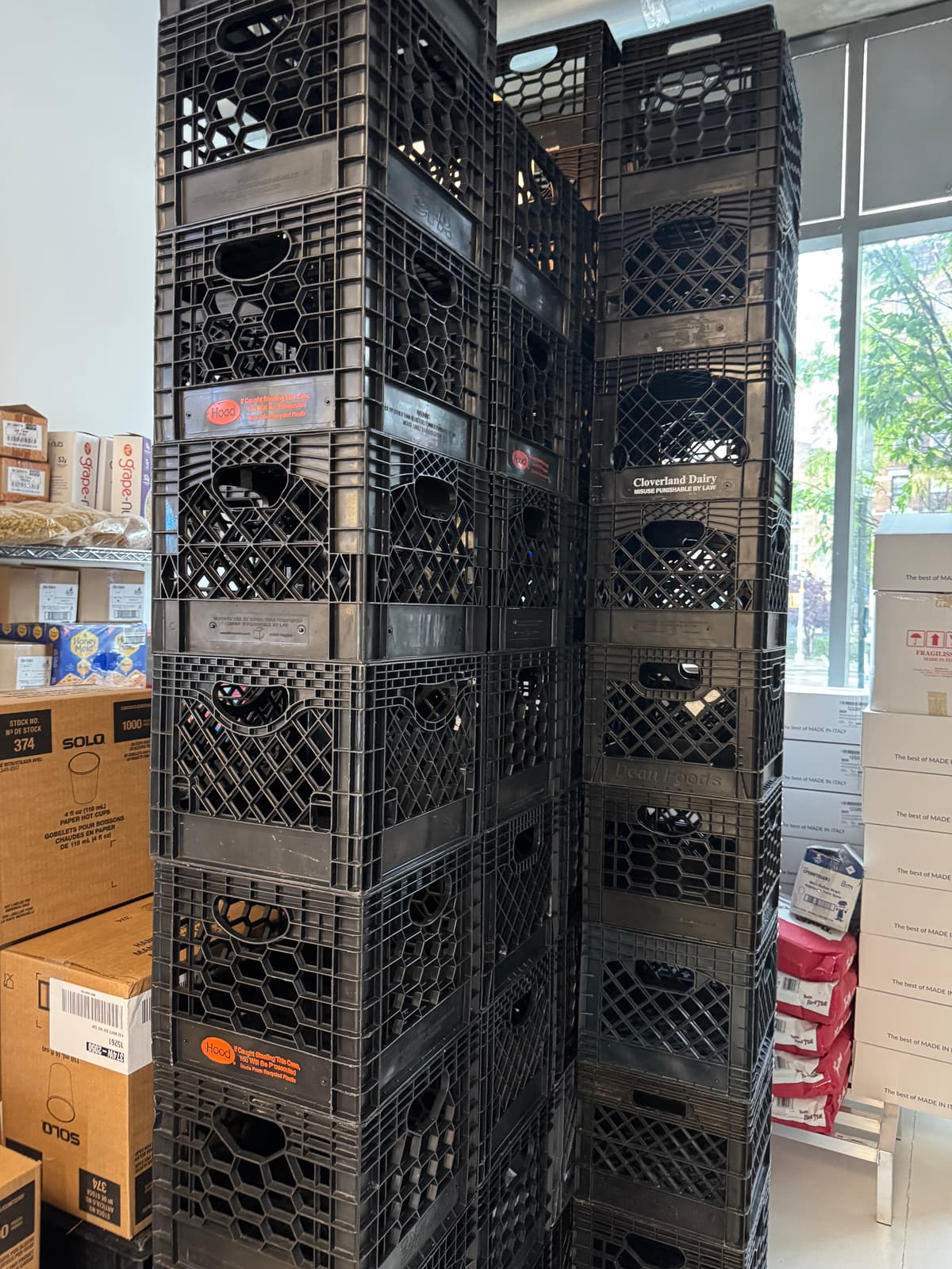 Used 13x13x1 Plastic Crates - New York, NY 10002