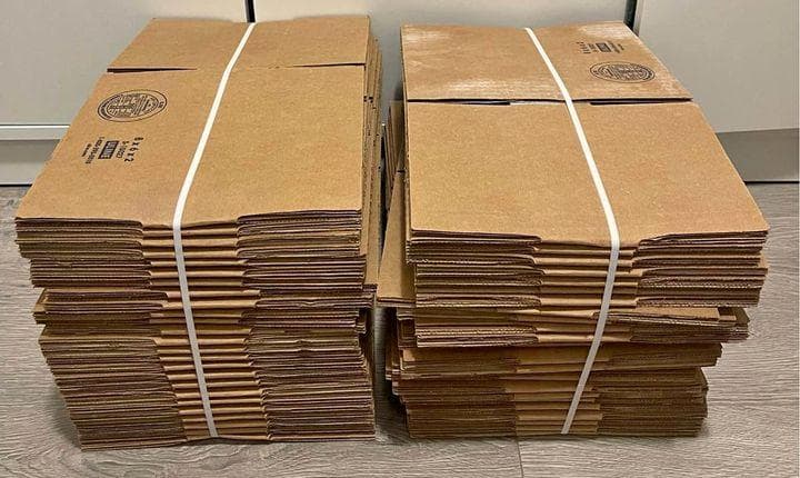 8x6x2 Used Uline Shipping Boxes - Columbia RI 29212