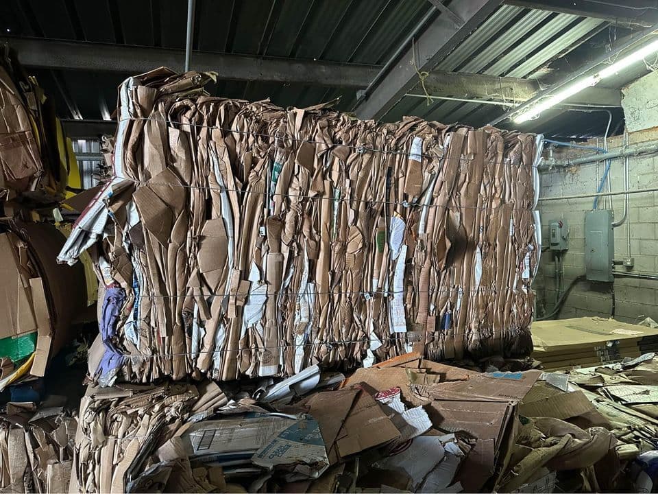 Corrugated Cardboard Bales - Los Angeles CA 90031
