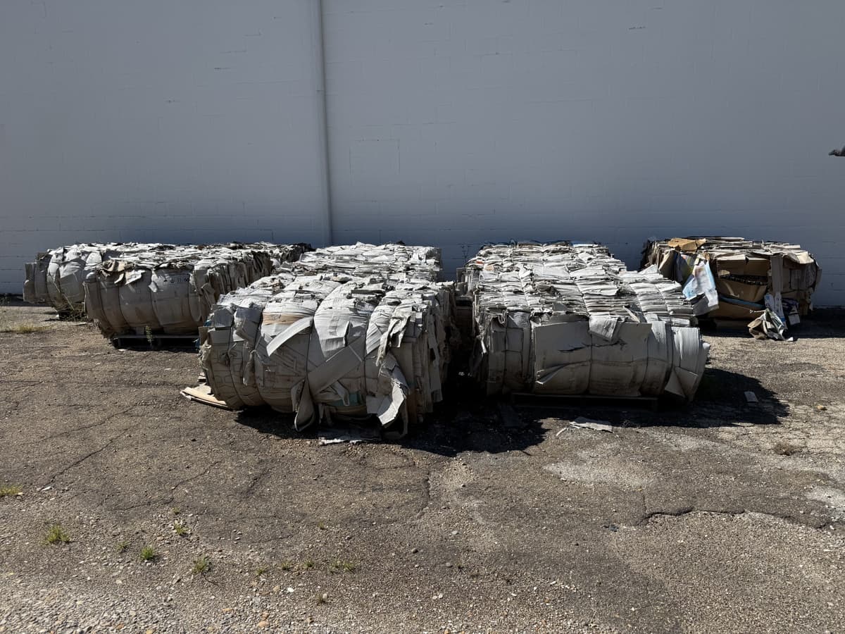 OCC Cardboard Bales