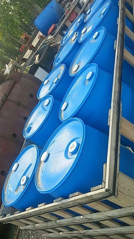 Used 55 Gallon Non-Food Grade Plastic Drums - Fargo ND 58102