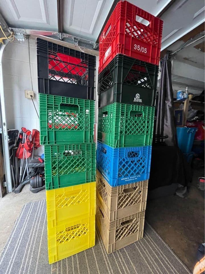 New Milk Crates - Newark NJ 07112