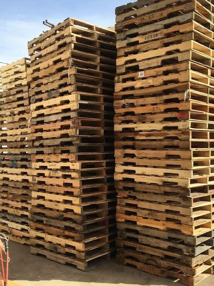 1000 x 1200 Used Stringer Euro 2 Pallets - Jackson MS 39204