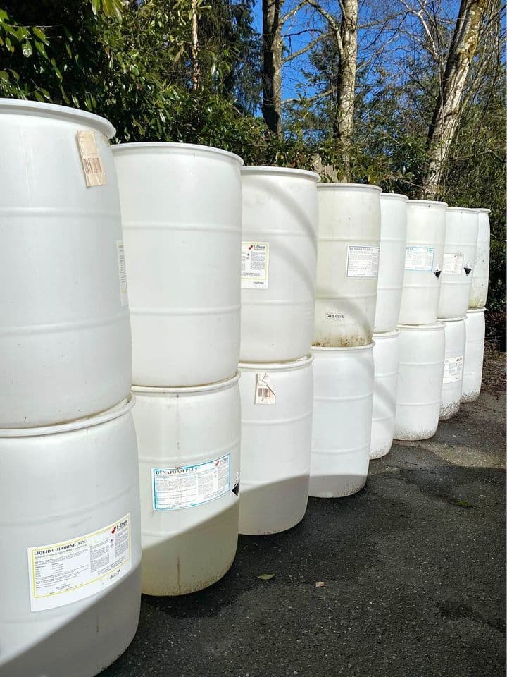 55 Gallon Plastic Drums (No Caps) - Annapolis MD 21409