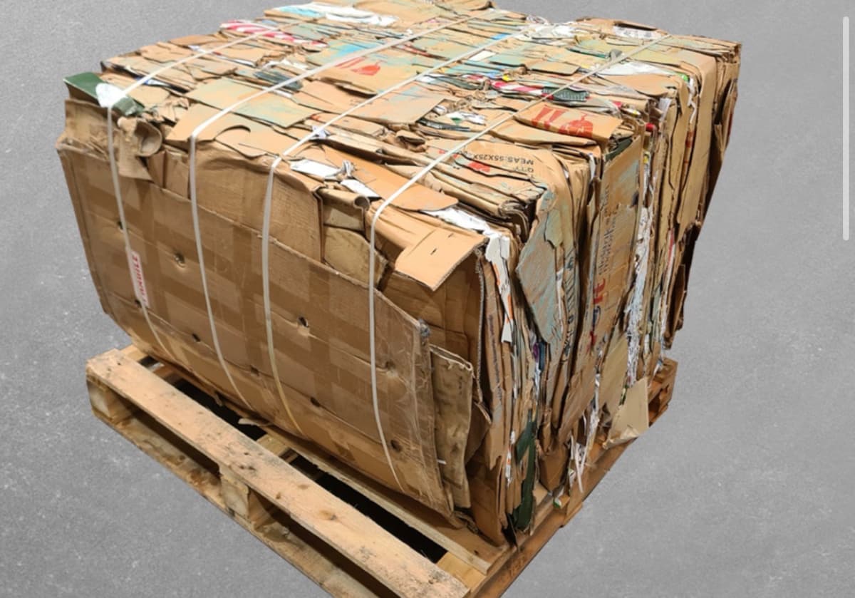 Mixed Paper 60x30x48 Cardboard Bales - Mcclellan, CA 95652