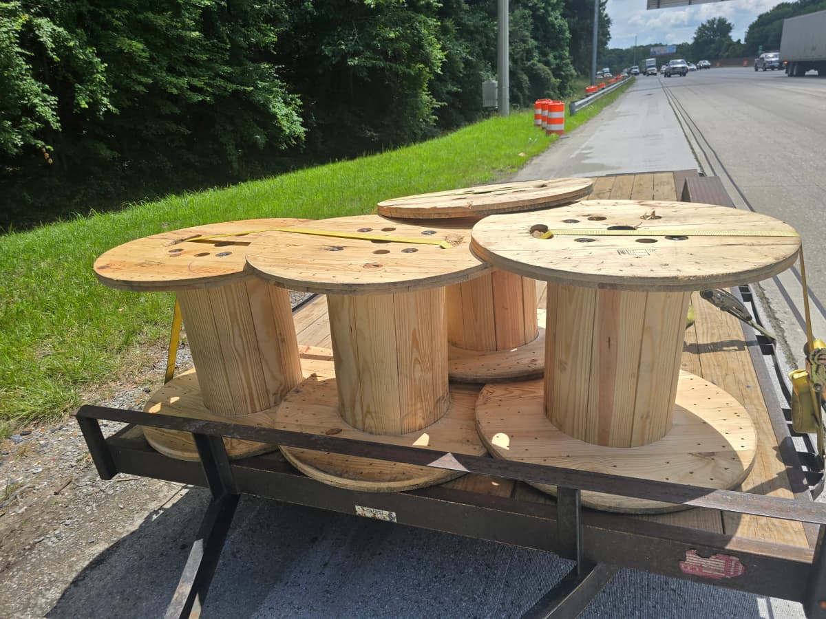 New 36x36x27.6 Wooden Spools - Canton, GA 30115