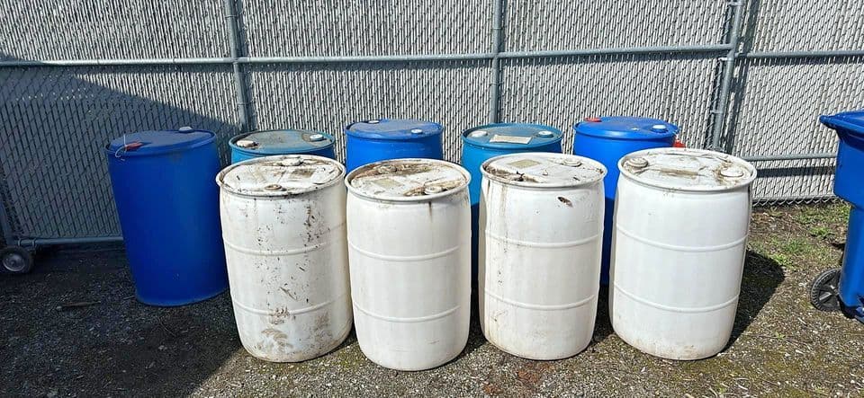 45 Gallon Plastic Drums - Anchorage AK 99502