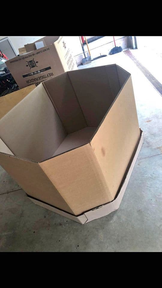 Used 48 x 40 x 38 3-Wall Gaylord Bins - Stoughton, MA 02072