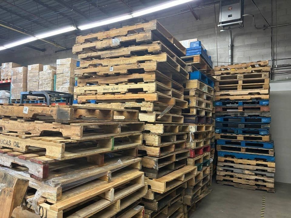 48 x 40 Used 2-Way Stringer Pallets - Upper Marlboro MD 20773