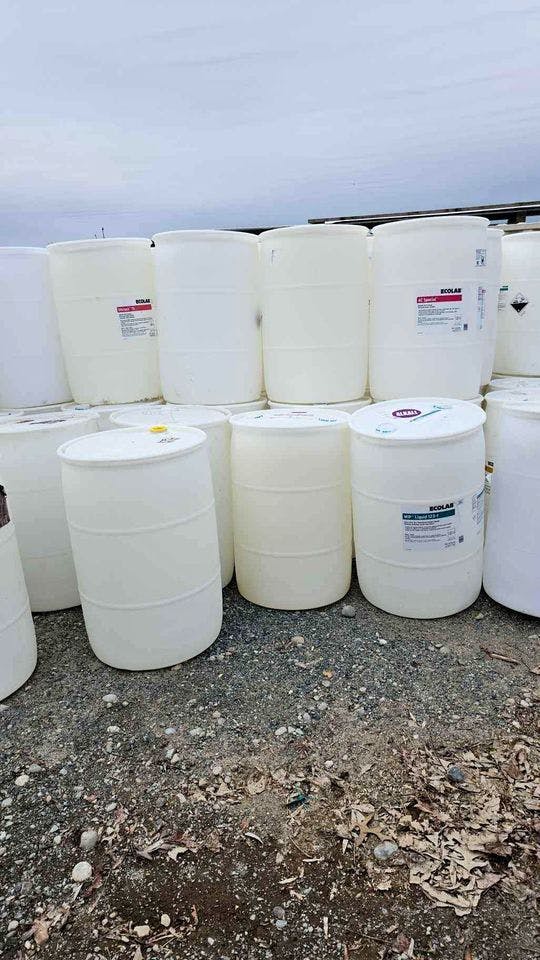 55 Gallon Food Grade HDPE Plastic Drums -	Mandan ND 58554